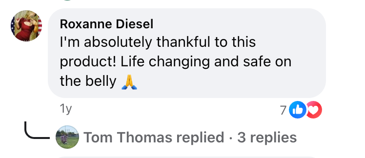 Customer comment