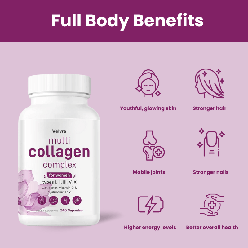 Velvra™ 8-in-1 Multi Collagen Pills