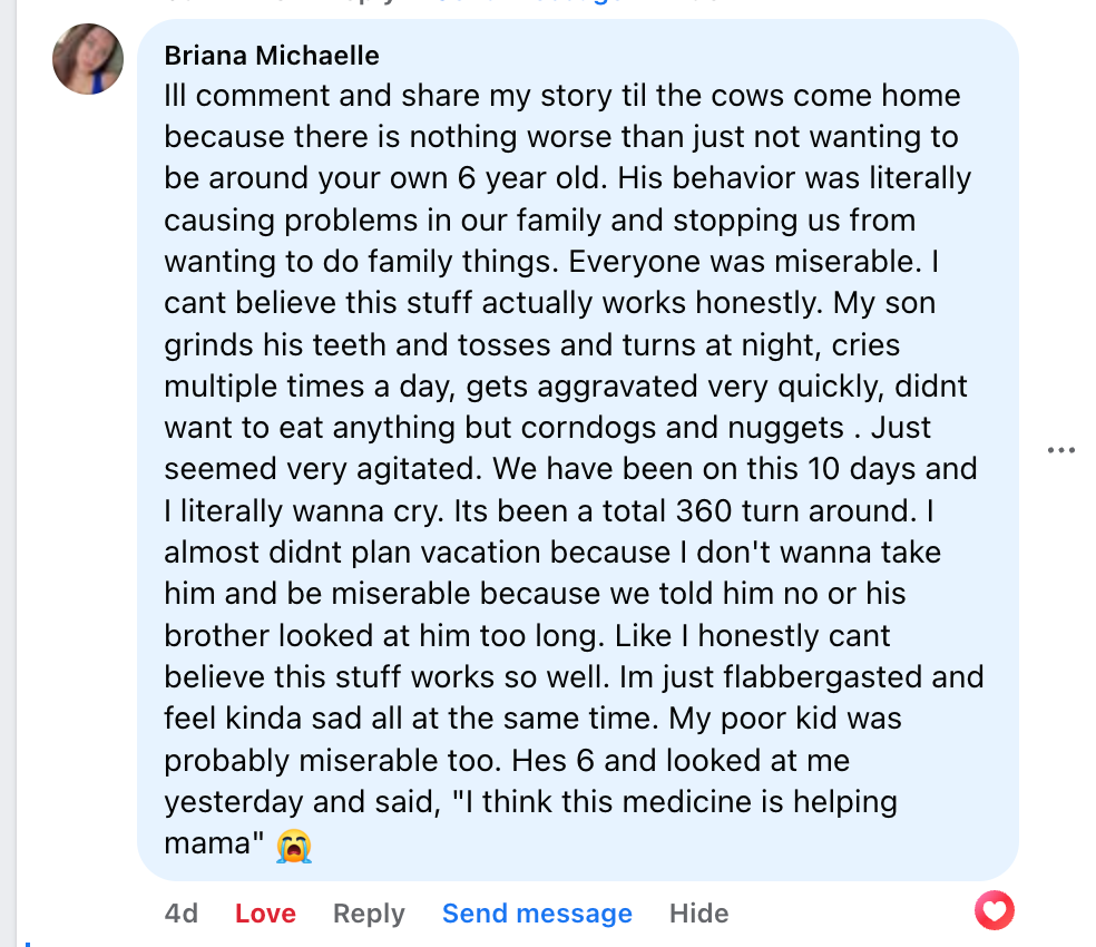 PLACEHOLDER - testimonial screenshot 1 of 8