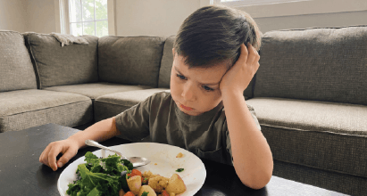 Enfant difficile à table